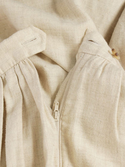 ヤエカ WRITE 90669 スカート S ベージュ リネン IT5FLOK5QITP