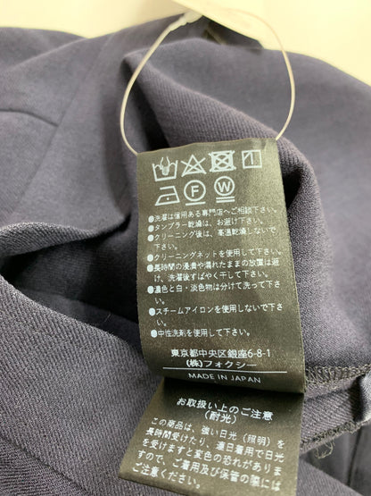 フォクシーブティック Washable Wide Pants 41541 パンツ 42 ネイビー ワイド ITC2DJID00QO