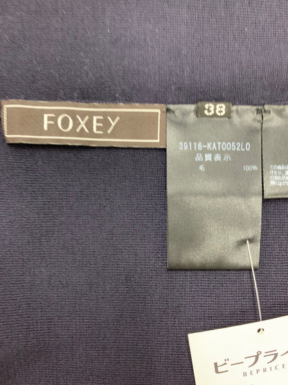 フォクシーブティック Knit Top Grace Turtle 39116 ニットトップス 38 ネイビー 2022年増産品 IT9NGSYD1CEO