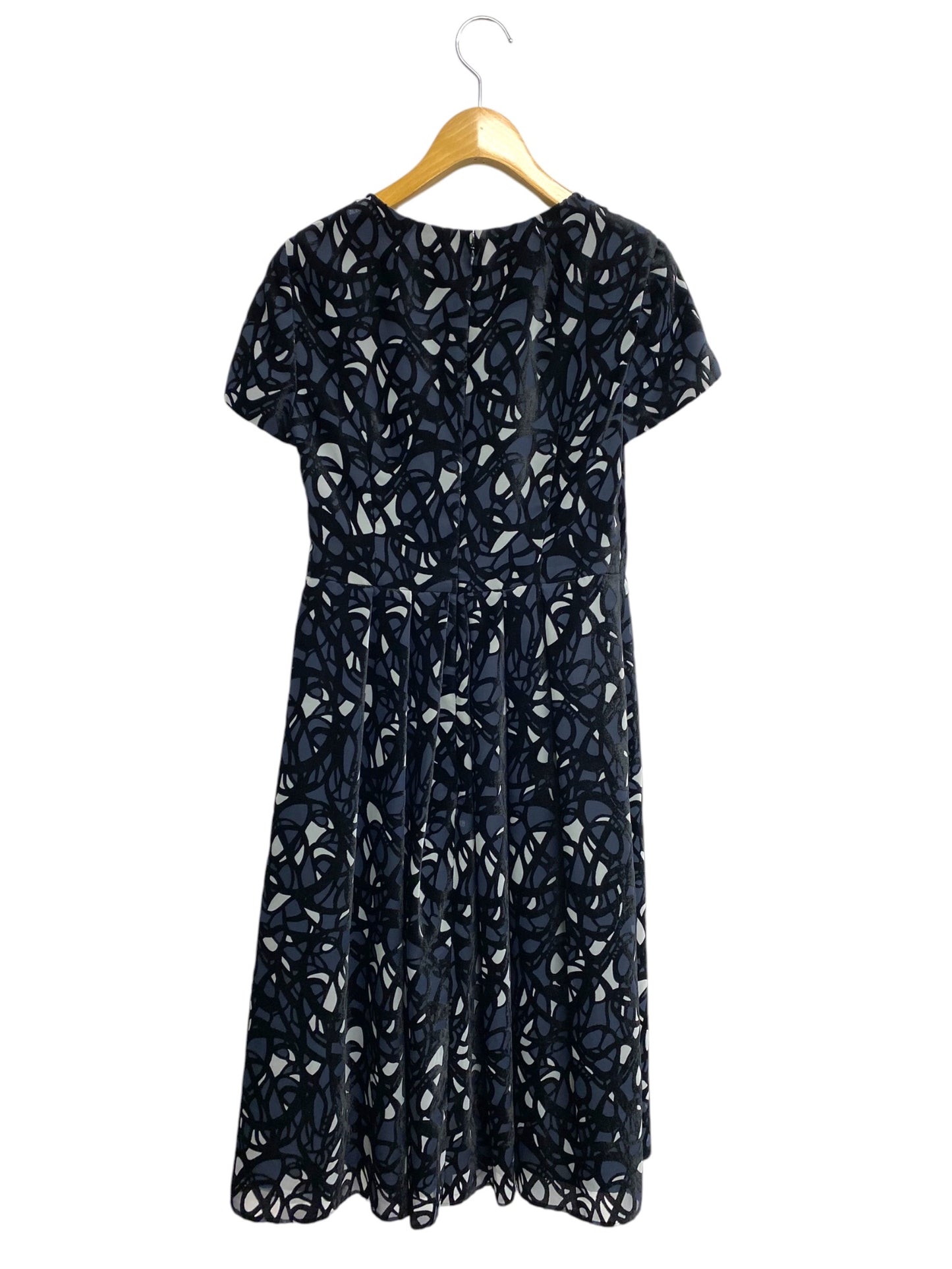 シビラ GBEAE-27590 ワンピース M ネイビー ベロア ITAGMEFBOF98 【SALE】