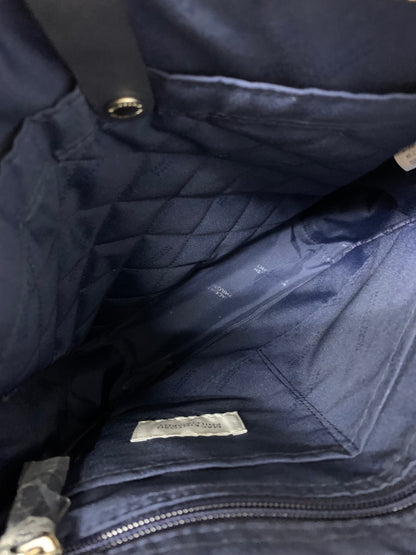 マッキントッシュフィロソフィー バルヴェニーLTD3 68753 ネイビー ショルダーバッグ タテ型 A4ジャストサイズ ITCEXYZ87YRS