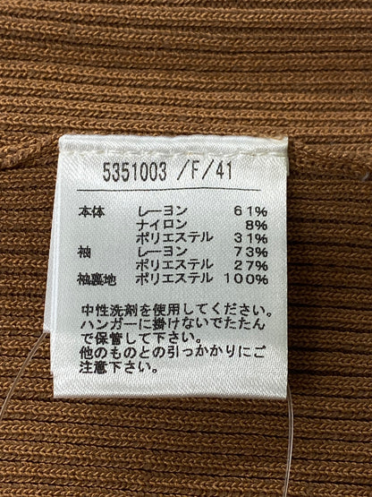 ノエラ ボリュームスリーブ 5351003 ニット F ブラウン ITHHUO2PNU96