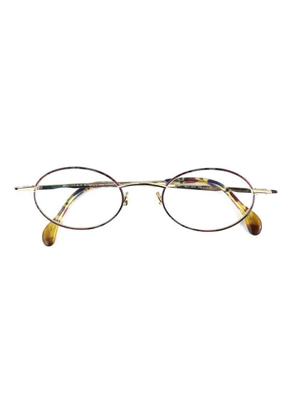 マルコポーロ 3444 メガネ ゴールド/マルチカラー メタルフレーム オーバル ITUTVBBF303E