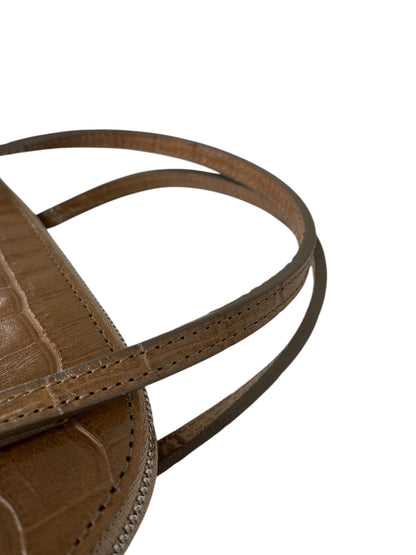 フォクシーブティック SUCCESS MACARON 27074 ショルダーバッグ ブラウン 型押しレザー ITGUBGT2QQOG