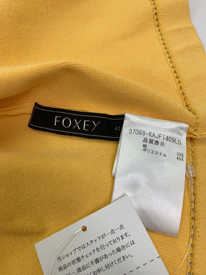 フォクシーブティック Lena Knit ボレロ 37088 カーディガン 42 イエロー ITAT86VEGRX7
