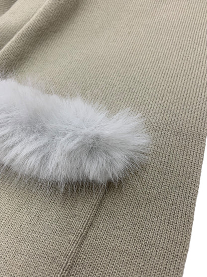 エムズグレイシー 396506 ストール ベージュ フェイクファー ITP9GY6MIVOY 【SALE】