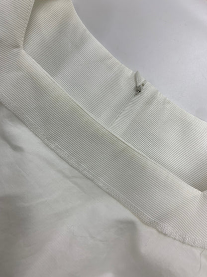 エムズグレイシー Garden Flower Dress 811344 ワンピース 36 ホワイト リボン 花柄 ITBAGN7A040C