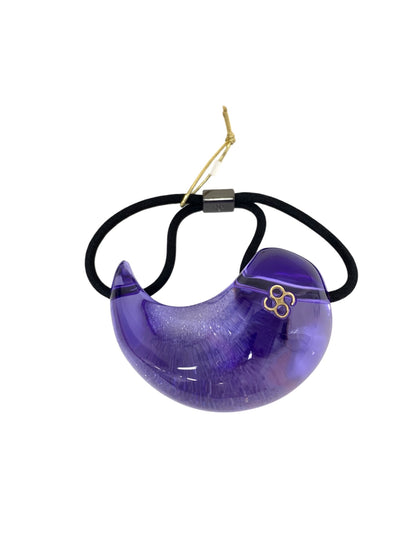 コレットマルーフ ヘアーゴム パープル アクリル ラメ ティアドロップ IT7AQDQSMT61 【SALE】