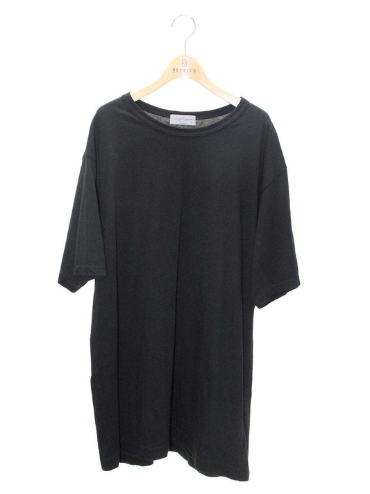 ヨウジヤマモト HP-T02-070 Tシャツ 2 ブラック オーバーサイズ ITFJY741VWTQ