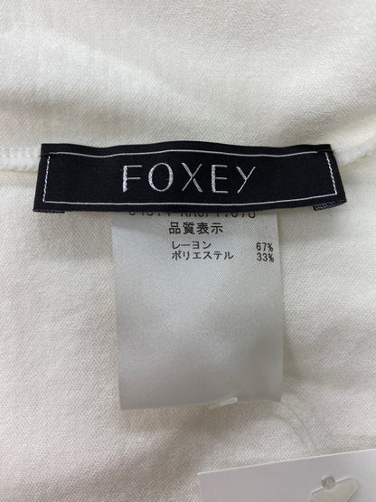 フォクシーブティック Vitamin Cardigan 34814 カーディガン 40 ホワイト ITTH16TQ83L6