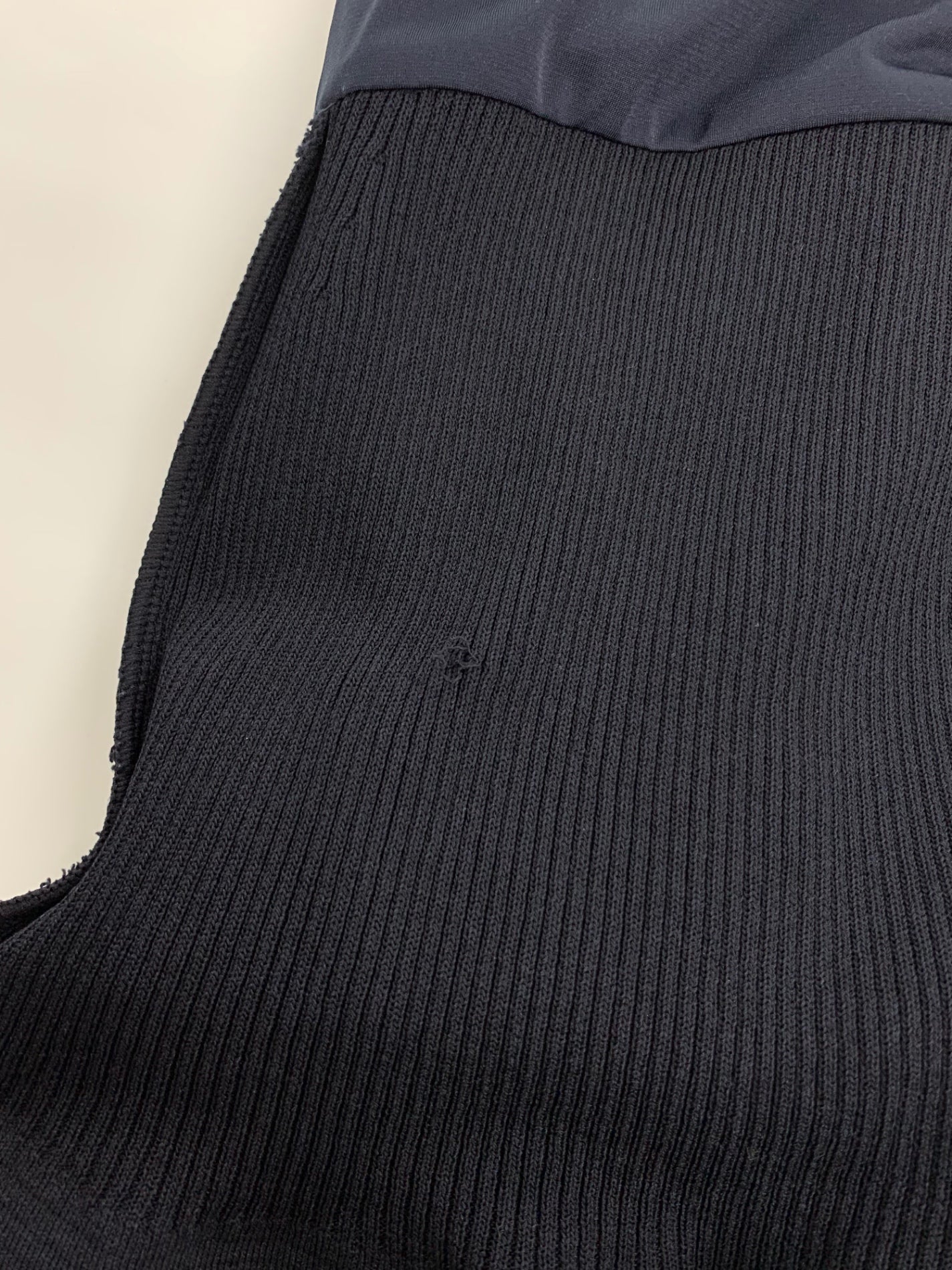 ルネ basic 5912060 ワンピース 36 ネイビー ティアード ニット ITS417BVTV9K