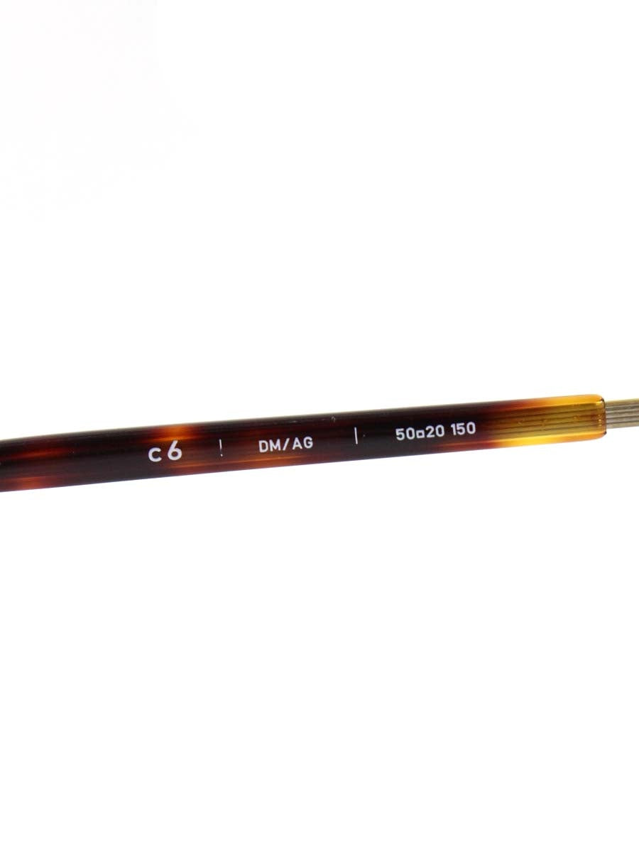 イーファイブアイヴァン C6 メガネ ブラウン/ゴールド ウェリントン べっ甲柄 DW/AG ITKSARPIQ1P4