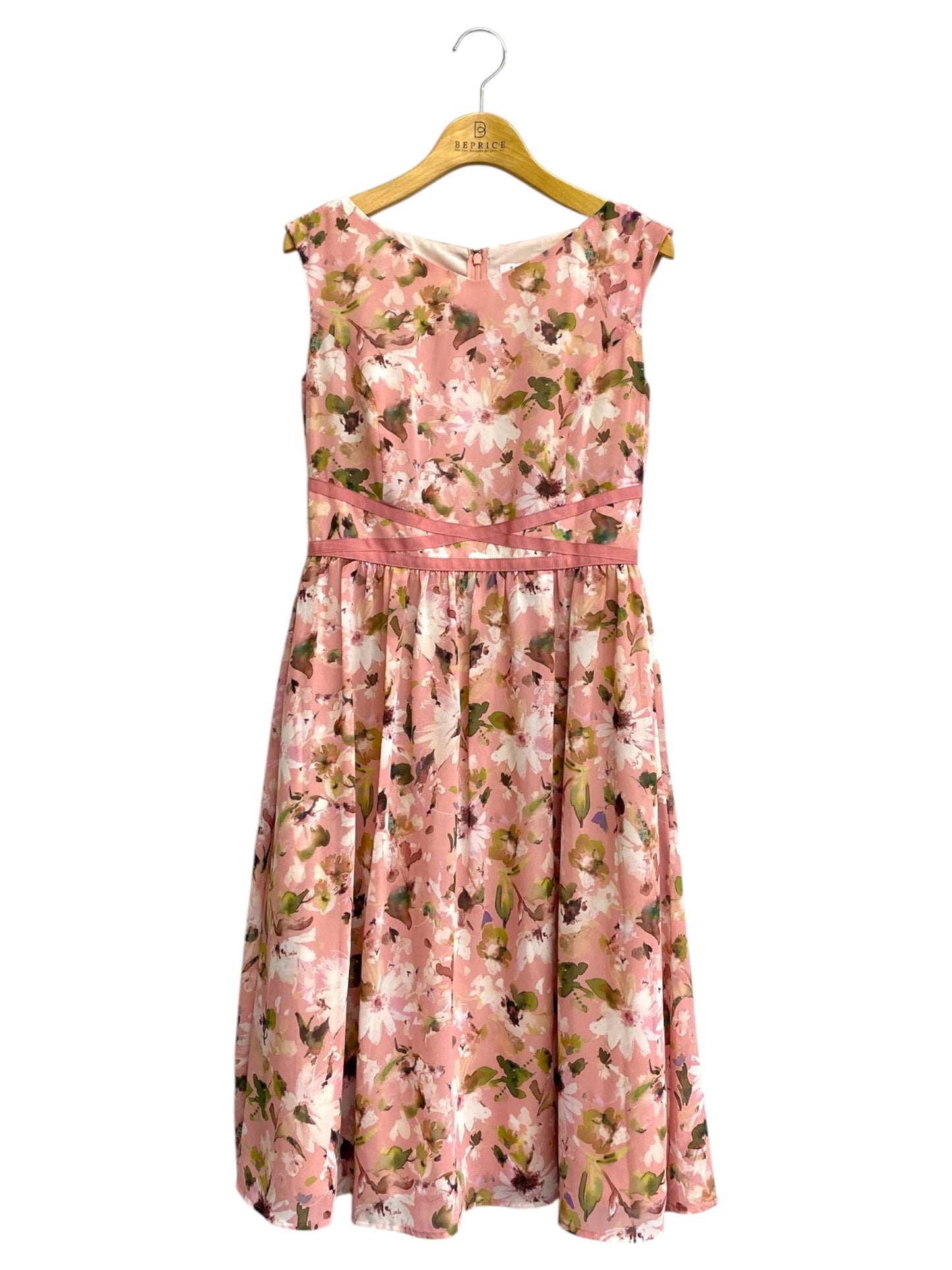 トッカ CLEOME OPTOYA0120 ワンピース 0 ピンク フラワープリント 店舗限定色 ITSKG1AYZY1W