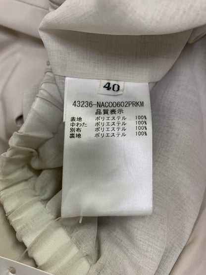 フォクシーブティック Short Coat Crema 43236 中綿ジャケット 40 ベージュ ITX0RYOWDARK