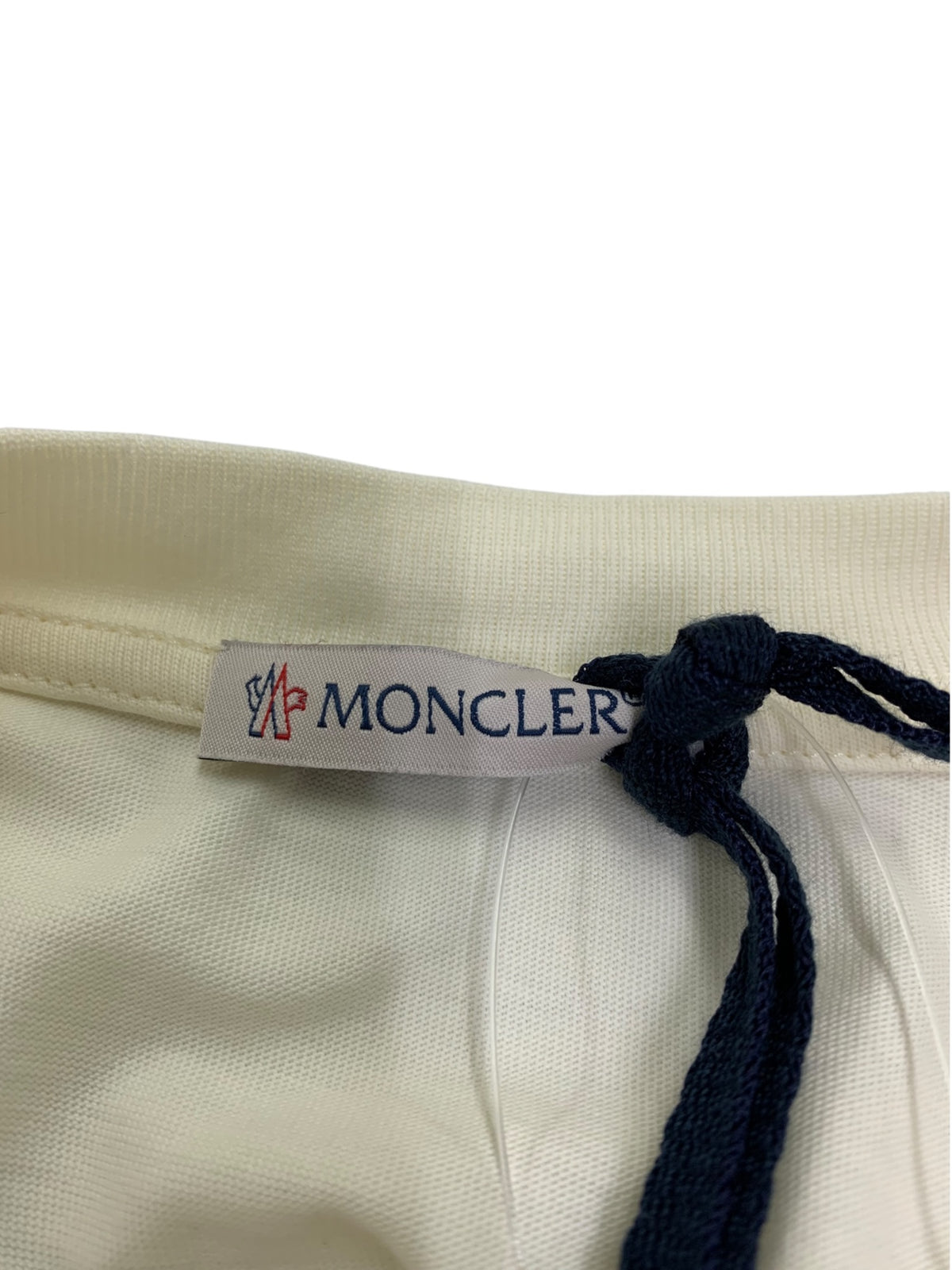 モンクレール MAGLIA MANICA CORTA SS T-SHIRT  Tシャツ XS アイボリー IT8659PBEBIF