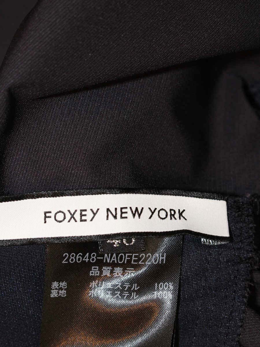 FOXEY NEW YORK ホリードレス 40 ネイビーワンピース 28648 フォクシーニューヨーク ホリードレス2 28648 ワンピース 40 ネイビー