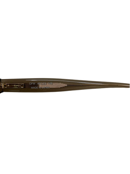 ユウイチトヤマ DFW U-129RS メガネ クリアブラウン セル フルリム クラウンパント ITE40KVBKXAO