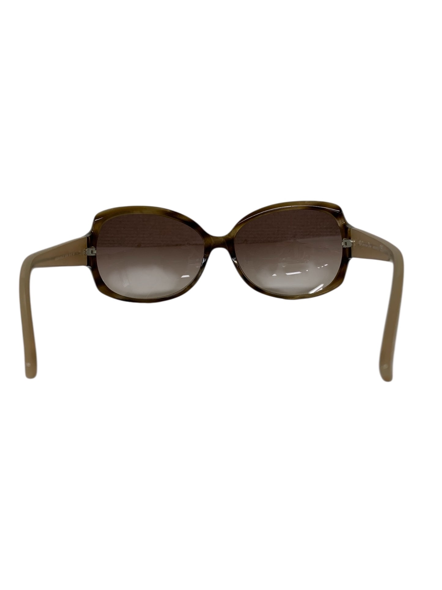 クリスチャンディオール 163FM サングラス ブラウン セルフレーム フルリム カナージュ IT3D71IL25V4