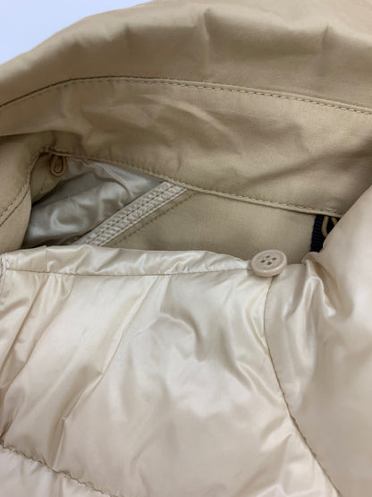 モンクレール EBIHENS LONG COAT F20931D51980 トレンチコート 00 ベージュ インナーダウンベスト付き 2WAY プリーツ IT1CW4KZVALE 【SALE】