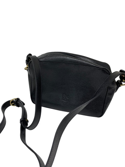 イルビゾンテ ショルダーバッグ ブラック レザー スクエア ゴールド金具 IT5PMIWU0UYO
