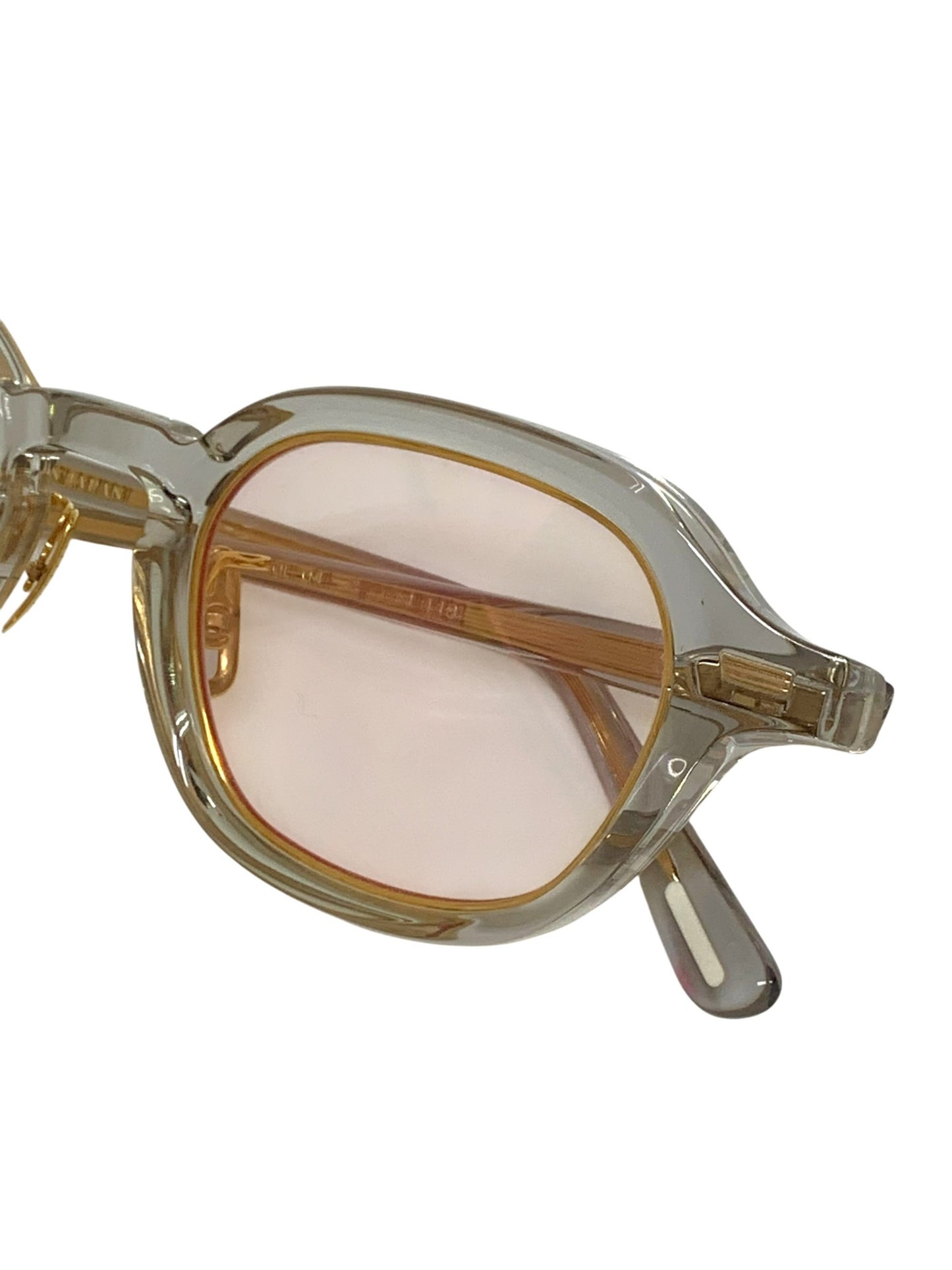 ユウイチトヤマ YUICHI TOYAMA:5 BEACON-04 メガネ 透明 ヘキサゴンシェイプ ITOLBEMKOAP5