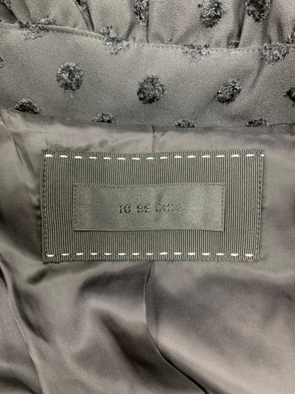 トゥービーシック W7A04-844-09 コート 46 ブラック フォックスファー 2way ドット IT552NS5PK9W