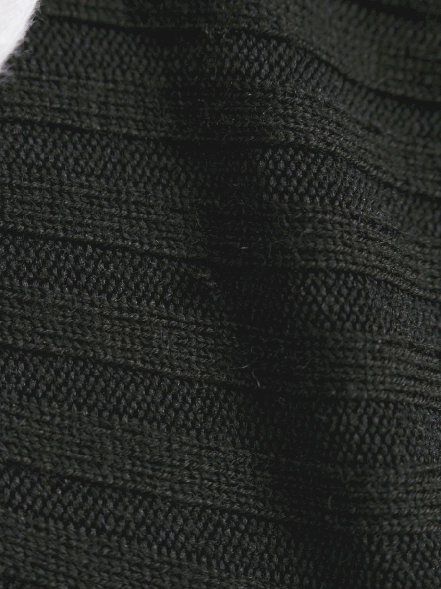 エムズグレイシー 818593 カーディガン 40 ブラック リブ パールビジュー ITAW7IK4QAGC