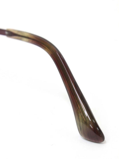 オニメガネ OG-7815 BR メガネ ブラウン コンビフレーム フルリム オーバル IT94Q4RFJ95K