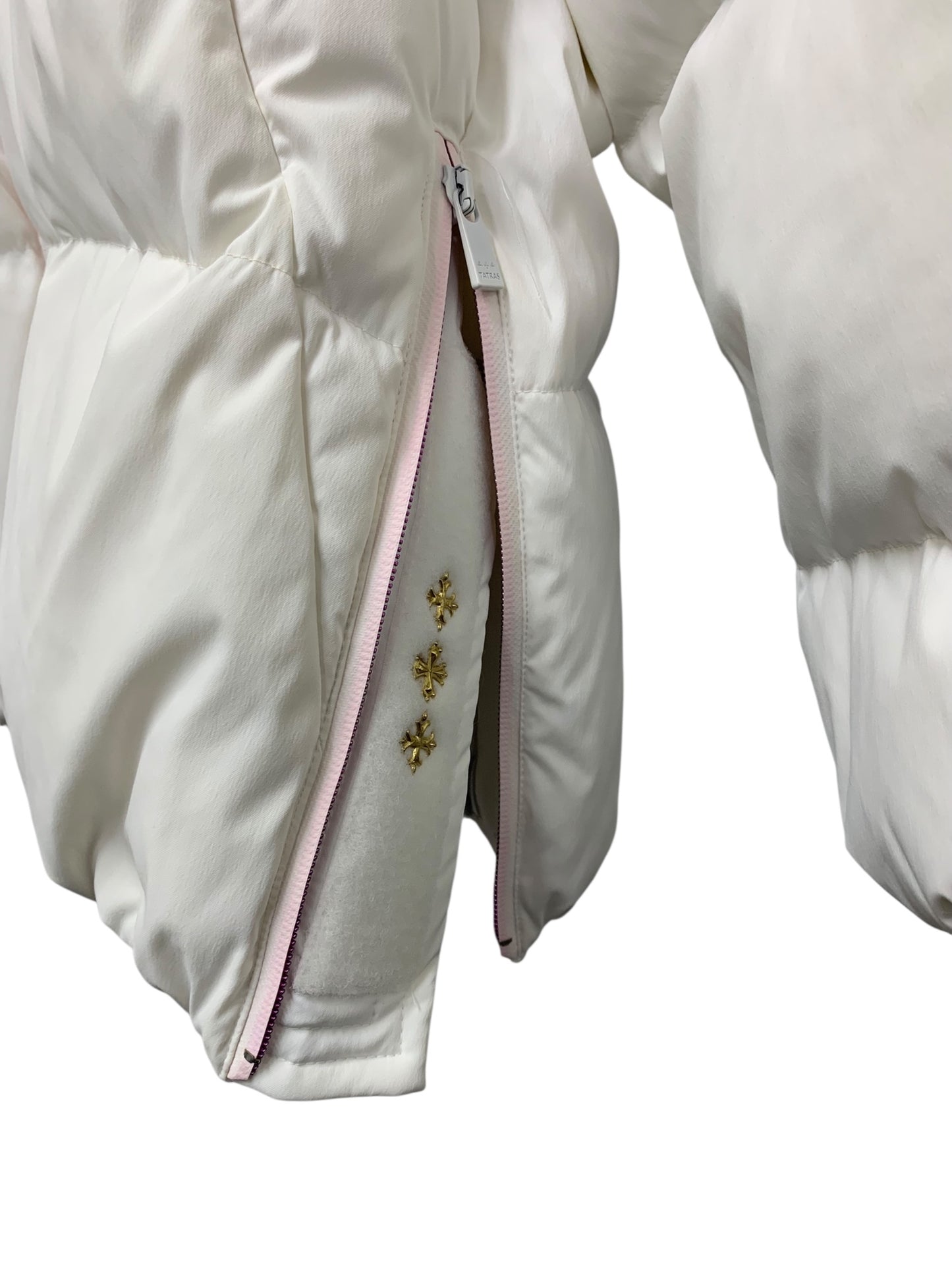 タトラス LTLA20A4179 ダウンジャケット 04 ホワイト フォックスファー ITIFFIQ4HFXW