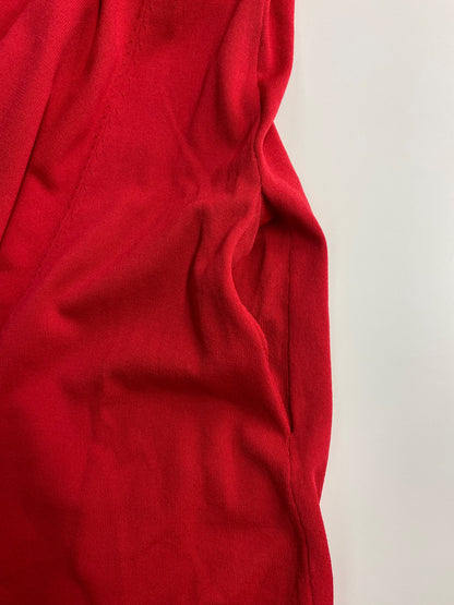ジェンヌ 美ラインニットワンピース gfa24ss-op01 L レッド IT0X8PSZNPWJ 【SALE】