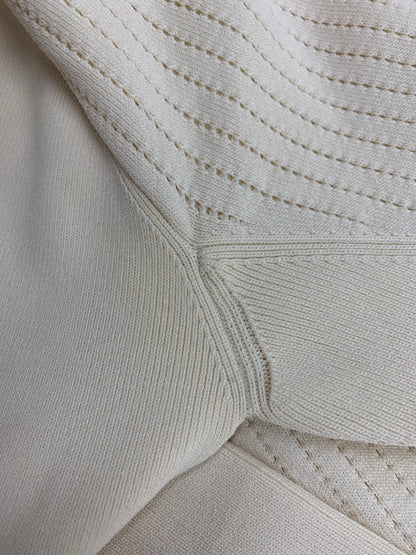 セルフォード CWN0214077 ワンピース 36 ベージュ ニット 衿ビジュー ITL8TSQMLKYW