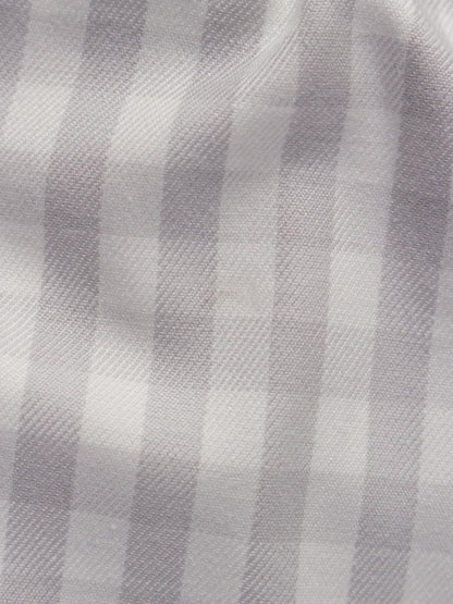 エムズグレイシー ギンガムチェッククロップドパンツ 316308 38 グレー ITXI4QXL2RY8