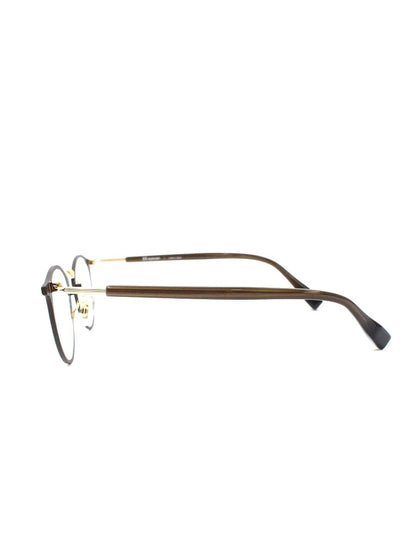 イーファイブアイヴァン m19 メガネ ブラウン/ゴールド ボストン MBRWG/WG ITKLMQR0YSA8