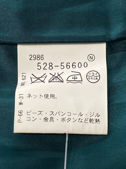 アナトリエ 528-56600 ワンピース 38 グリーン パフスリーブ IT7ZEL7GT5HM