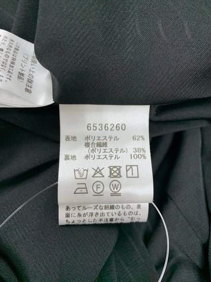 ルネ Striped Dress 6536260 シャツワンピース 38 ブラック ストライプ IT1SH9XQQEZQ