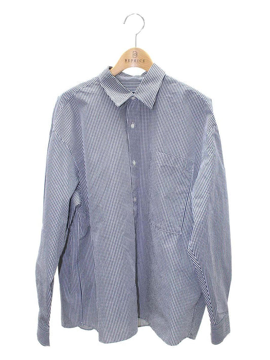 ニコルソンアンドニコルソン SEABREEZE-W シャツ 38 ネイビー nicholson&nicholson定番 IT849120WV85