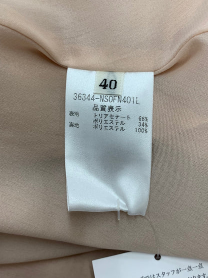 フォクシーニューヨーク Barron  36344 ワンピース 40 ベージュ 2018年増産品 ITMGE858M0WM