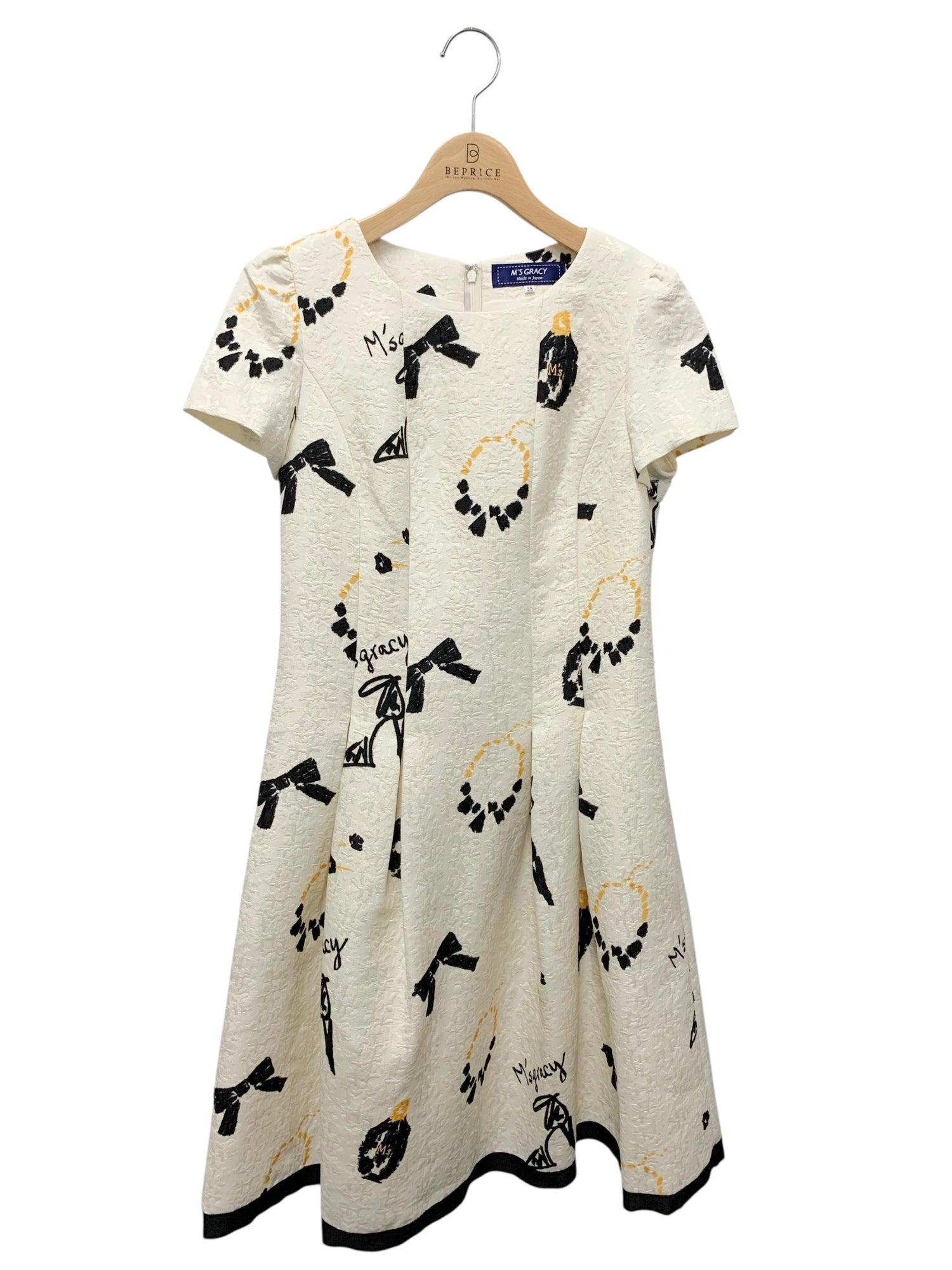 【未使用】エムズグレイシー ベルベットリボン ティアード ワンピース 2025年最新】Yahoo!オークション -エムズグレイシー ワンピース