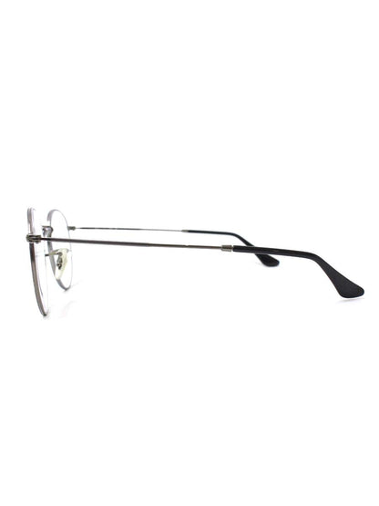 レイバン ROUND METAL OPTICS RB3447V メガネ メタルシルバー/ブラック ラウンド 2620 IT25BA2MC64U
