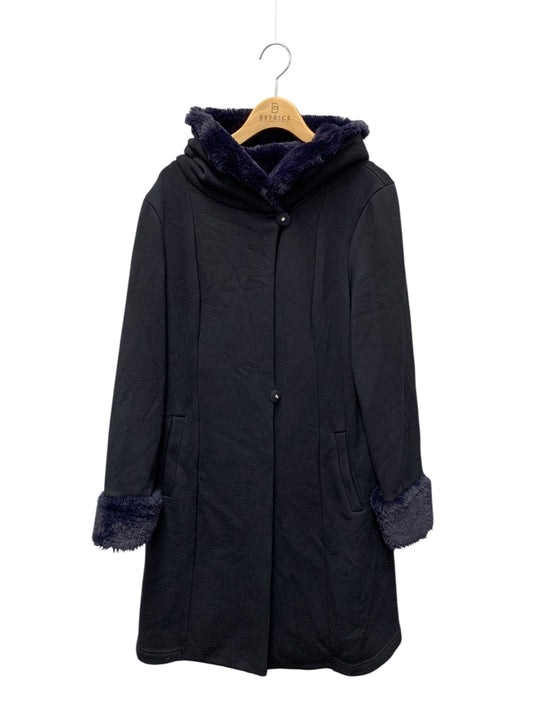 エムズグレイシー 724527 コート 40 ネイビー ボンバーヒート フード ITPFAMVP1W3K