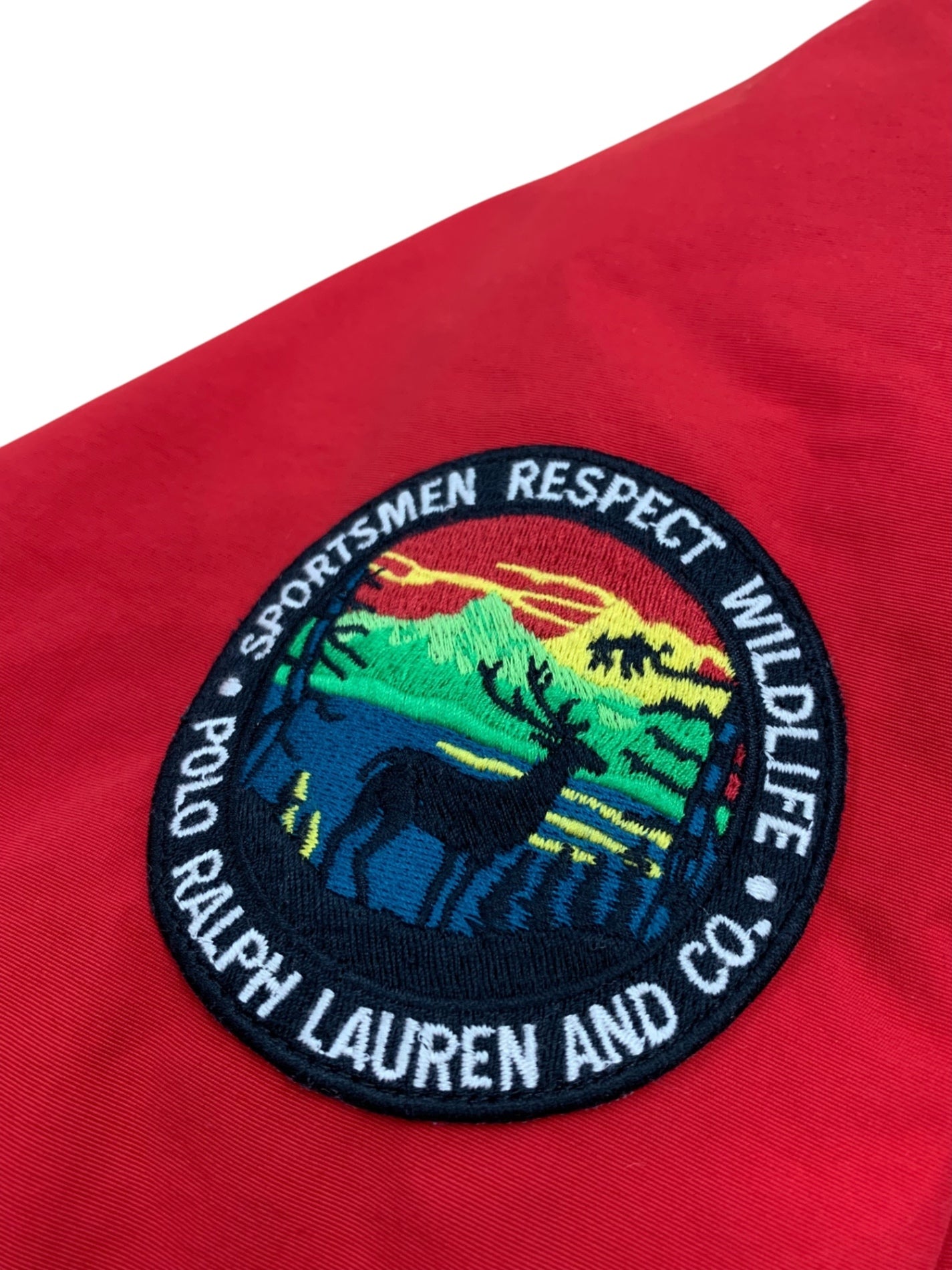 ポロラルフローレン MNPOOTW16010252 ジャケット M レッド ウォーターリペラント スウィングトップ IT5WM7IKVF59