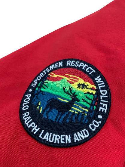 ポロラルフローレン MNPOOTW16010252 ジャケット M レッド ウォーターリペラント スウィングトップ IT5WM7IKVF59