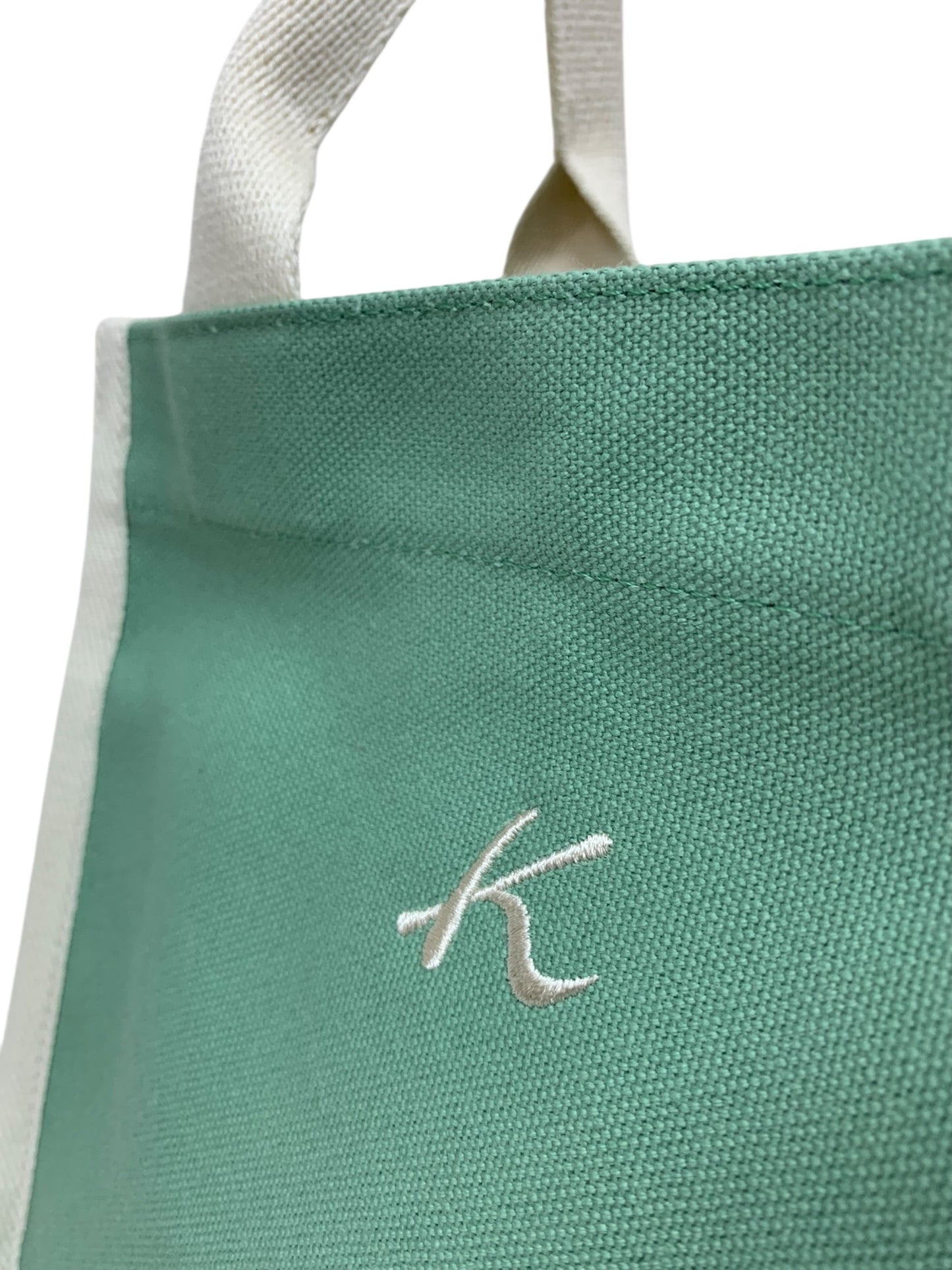 キタムラ トートバッグ R-0747 36911 グリーン K刺繍 IT0HUINRH7N9