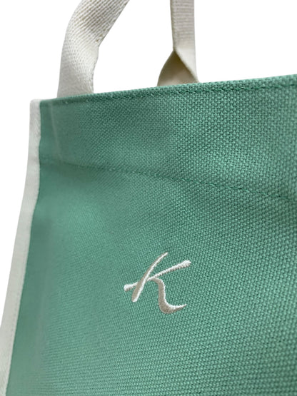 キタムラ トートバッグ R-0747 36911 グリーン K刺繍 IT0HUINRH7N9