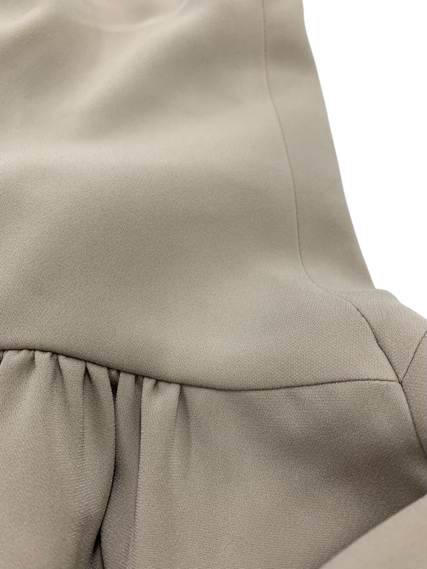 ルネ 5536120 ワンピース 38 ベージュ バックジップ IT8B6LI7BJA4