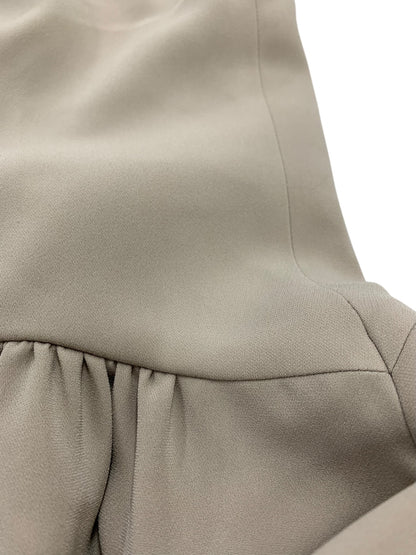 ルネ 5536120 ワンピース 38 ベージュ バックジップ IT8B6LI7BJA4