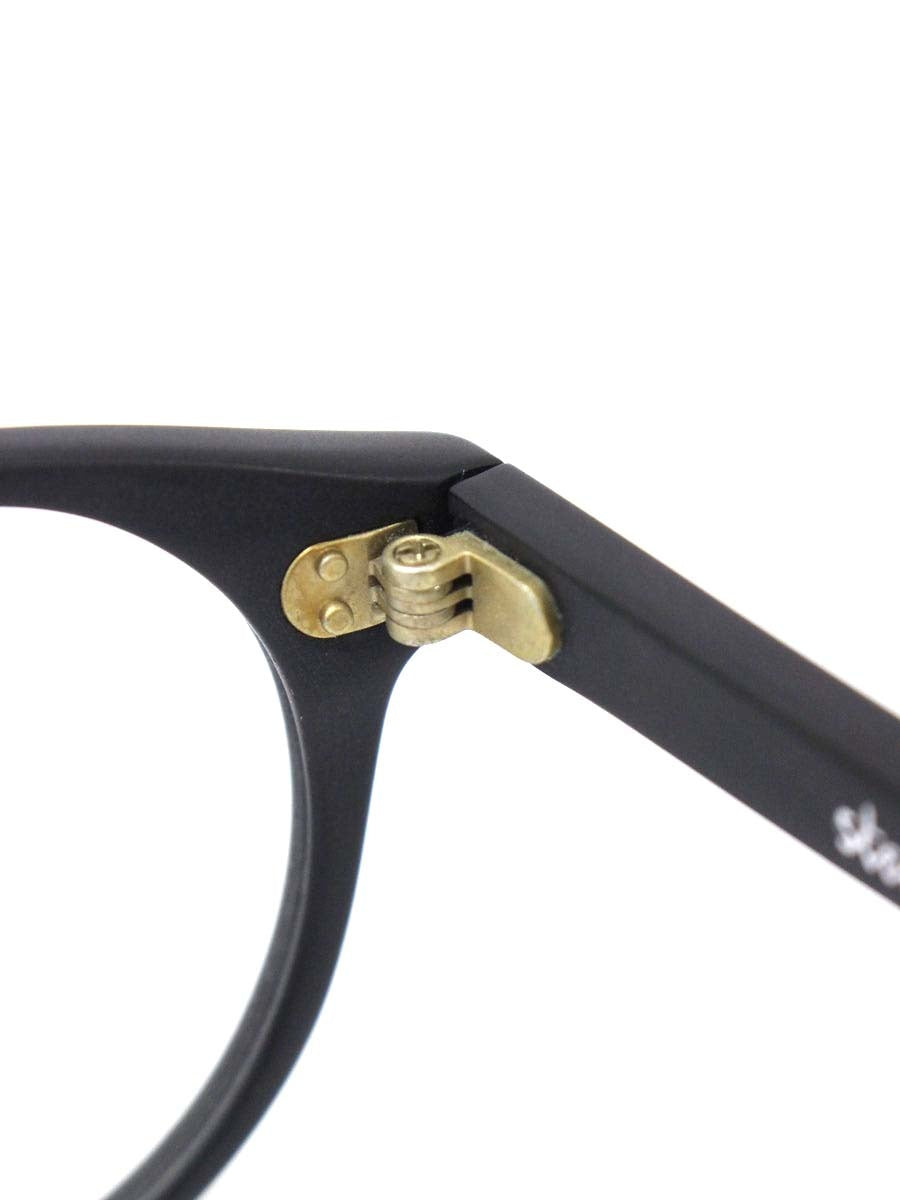 スティーブンアラン DAYER メガネ マットブラック セルフレーム フルリム ボストンシェイプ ITJAWAVFHA8S