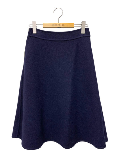 エムズグレイシー リバーシブルフレアースカート  217622  36 ブラウン ITH6S546VA0X