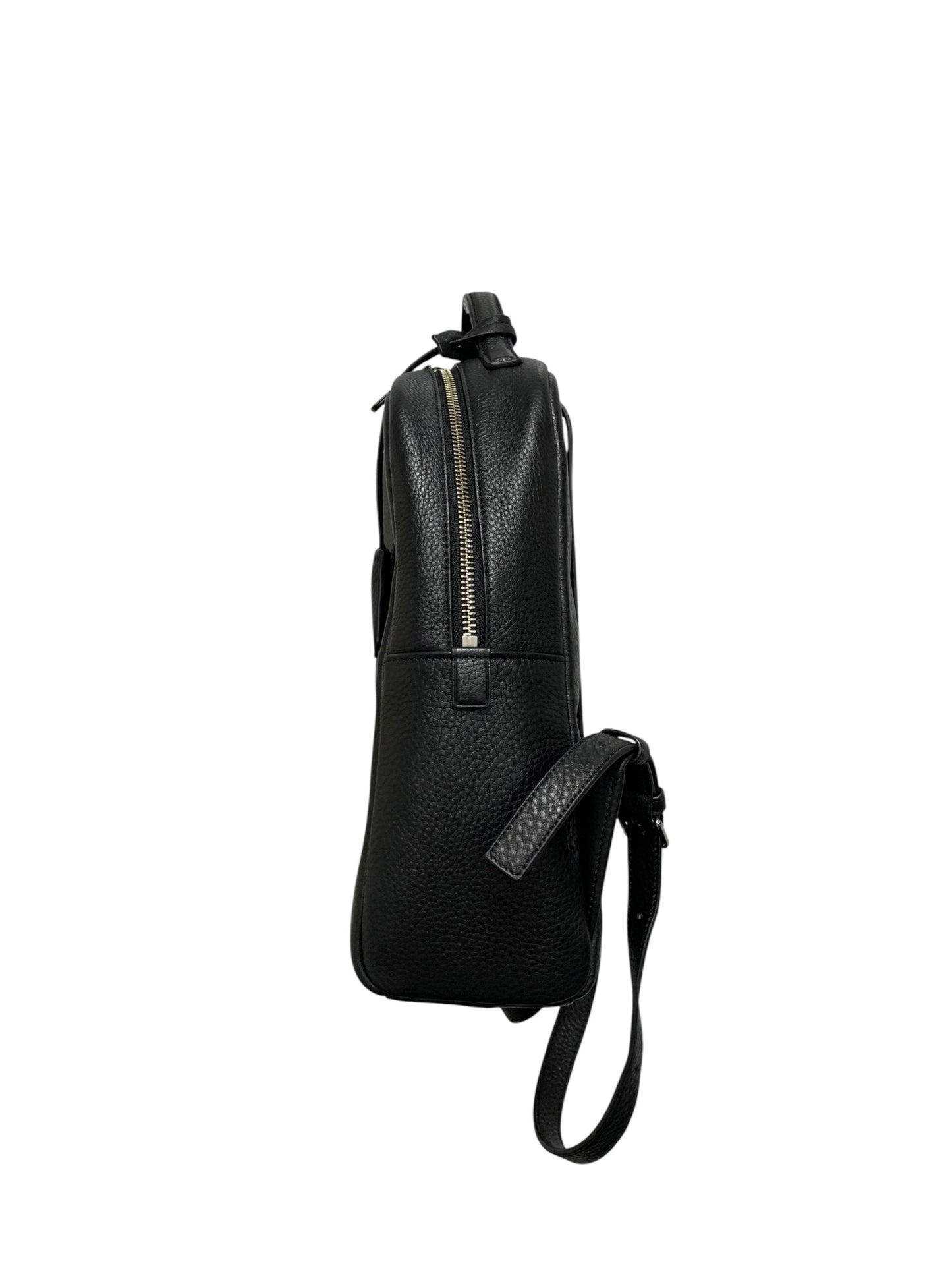 アニエスベー リュックサック ブラック バックパック レザー エンボス ロゴ ITACXH8D1VTC