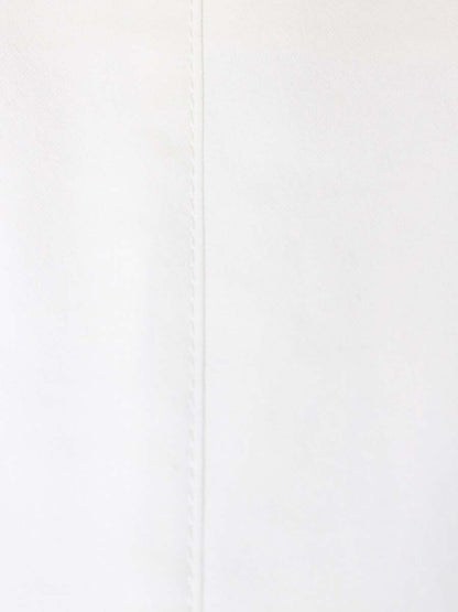 エポカ M5E26-542-01 ノーカラージャケット 38 ホワイト リネン混 IT70L1GSL7R4